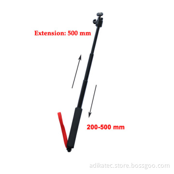 Selfie Taking Pole with Adapter Extendable Handheld Telescopic Holder Wand for Gopro Hero 3 2 1 Gp54 Monopple
